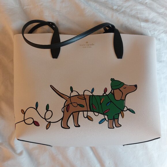 Kate Spade Claude Large Dachshund Tote - Picture 1 of 11